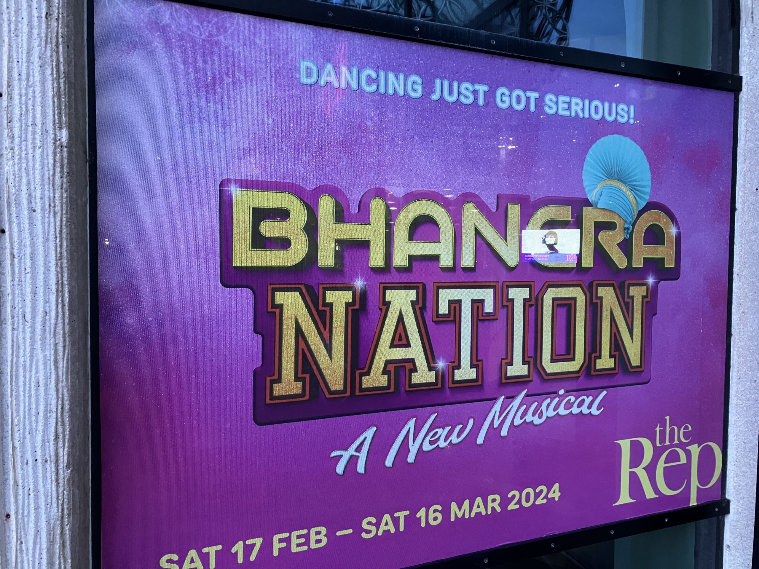 A poster for the show Bhangra Nation